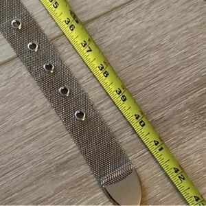 Metal mesh belt vintage